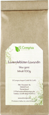 Lavendelblüten Lavandin blau ganz - 100g